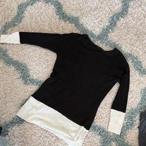 AB Studio Black Knit Sweater